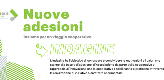 Cooperative sociali nuove aderenti – Percorso di coinvolgimento e ascolto